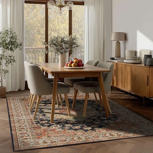 Ruaruarug Area Rug Non Slip Machine Washable Ultra Soft Living Room/Bedroom/Kitchen/Outdoor/Classroom Maroon, 5'×7' - color: Maroon, size: 5' x 7' (Rectangular)