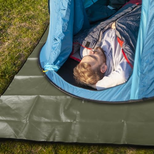 RedSwing 4 Pack Heavy Duty Waterproof Emergency Thermal Tarp, Insulated Survival Blanket for Outdoor Camping, Hiking, and Emergency Shelter, Green - color: Green 83''x59'', 4 Packs