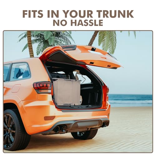 Wheel-To-Go Tanning Chair with Wheels Sun Canopy Umbrella Face Hole Thicker Washable Adjustable, Heavy Duty Folding Lay Flat Sun Lounge Chair Beach Outside Sunbathing Reading, UPF 50+ (Patent Design) - color: Beige, style: Standard Size + Sun Canopy Style