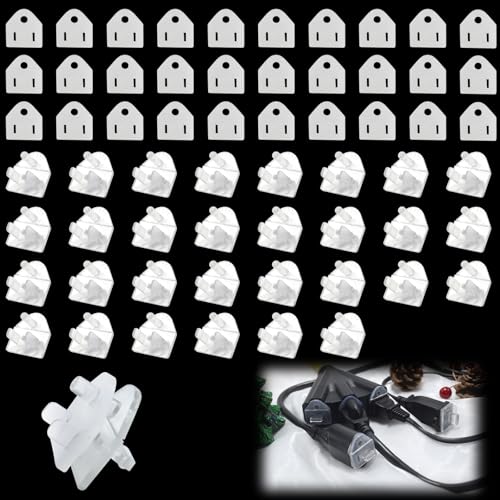 30 Pack Outdoor Plug Protector Waterproof Soft Silicone Waterproof Pad and ABS Plug Cover Constitute Christmas Light Installation, Extension Cords, Stop GFCI - color: Lucency 30pack