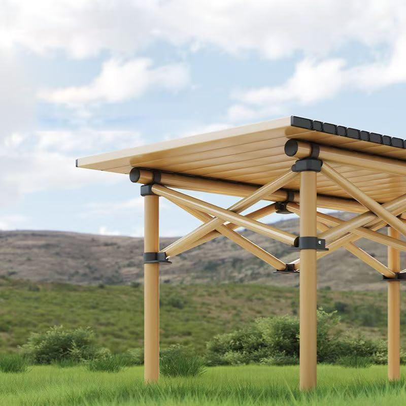 Camping Folding Table Lightweight Outdoor Portable Desk Beach Camp Foldable Tables for Picnic Grill BBQ - color: Yellow