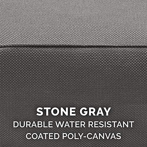 Furhaven Replacement Dog Bed Cover Water-Resistant Indoor/Outdoor Logo Print Oxford Polycanvas Mattress, Washable - Stone Gray, Jumbo (X-Large) - color: Stone Gray, size: Jumbo
