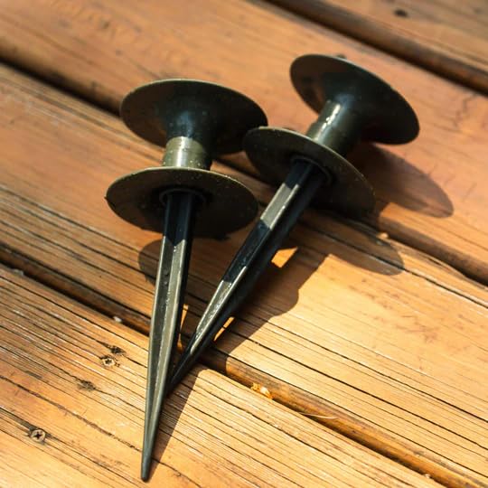 Vego Hose Guide Spike (Pack of 2) - 9.6 Inch Spinning Guides to Protect Your Garden, Easy Installation for Tidy and Safe Management