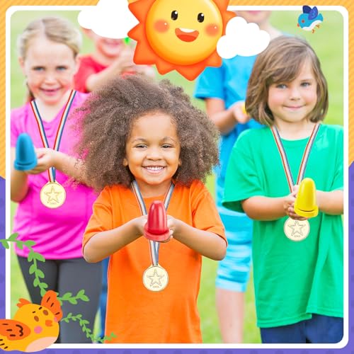 Redllo 87 Pcs Carnival Outdoor Games Potato Sack Race Bags for Kids Adults Bean Bags Ring Toss 3 Legged Relay Race Tug of War Rope Backyard for Birthday Party Field Day Family Christian Church Games