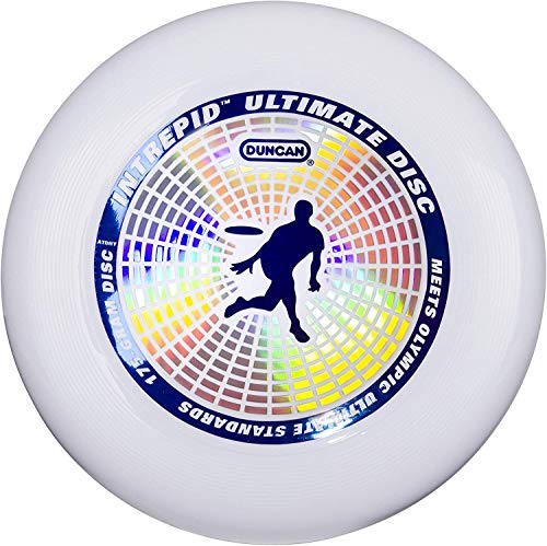Duncan Intrepid Ultimate Competition Disc, 175g Precision Weighted Flying Disc, White - color: White