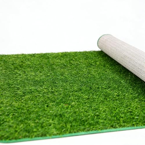 28" x 35" Large Grass Pad for Dogs Potty, Artificial Grass, Soft Fresh Dog Potty Training Rug, Dog Pee Pad, Pet Feeding Mat, Waterproof, Easy-Clean Rubber Backing Indoor/Outdoor