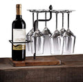 Red Wine Stemware Racks Kitchen Bar Table Decoration Metal Drying Rack Wine Glass Holder Cutlery Storage Rack
