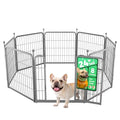 FXW Aster Dog Playpen Designed for Yard, 24inch 8 Panels - size: 24"H & 08 Panels