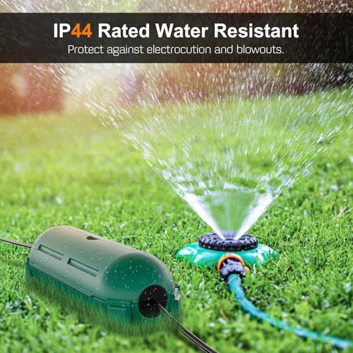 iwillink 4 Pack Outdoor Extension Cord Cover Waterproof - Weatherproof Electrical Connection Box for Outdoor Outlet, Plug, Socket, Christmas Holiday Decoration, Power Tool, Green - color: Green, size: 4 Pack