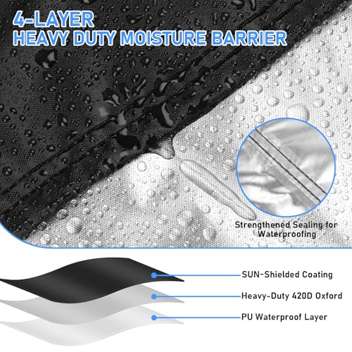 2-Pcs Zero Gravity Chair Cover,Waterproof Folding Lawn Lounge Chairs Covers,Outdoor Relaxing Chair Protection,Dustproof Most Folding Recliners Shield