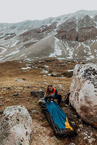 Sierra Designs Backcountry Bivy Bag for Backpacking, Camping, Bikepacking and Mountaineering, Ultralight, Minimalist Waterproof/Breathable Top Fabric