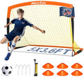 Dimples Excel Soccer Goals Kids Net for Backyard 7x5, 5x3.6, 4x3, 3x2.2 FT - style: 5x3.6 FT, 1 Pack