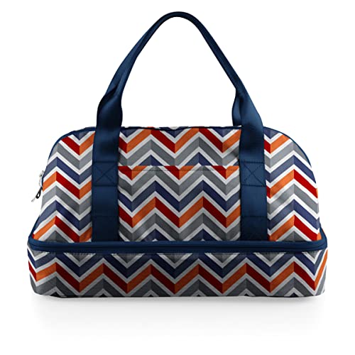 PICNIC TIME Potluck Insulated Casserole Carrier, Thermal Food Carrier, Portable Food Warmer, Insulated Container for up to 300 Degrees with Framed Window and Comfort handles (Vibe Collection) - color: Vibe Collection