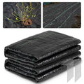 4x30ft Landscape Fabric Heavy Duty,Thicken Block Gardening Ground Cover Mat,Garden Cloth,Black Plastic Ground Cover,Commercial Driveway Fabric (4 * 30ft, 2Pack)