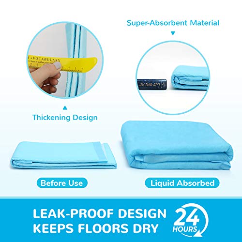 Dog Pee Pad, Puppy Potty Training Pet Pads Dog Pads Extra Large Disposable Super Absorbent & Leak-Free Pee Pads 28"x34"