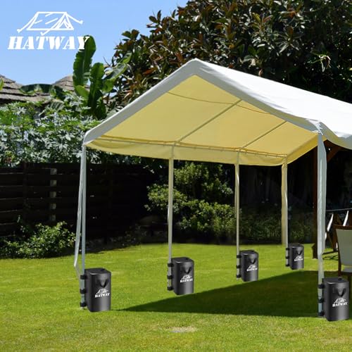 Hatway Canopy Weights,176 LBS Water Bag Set of 4 Leg Weights for Pop Up Canopy,Gazebo,Canopies,Tent-4 * 20L-Black - size: 176lbs-4pcs-black