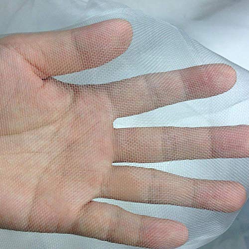 10Ft x 30Ft Garden Netting, Fine Mesh Insect Netting for Plant Protection, Mosquito Bug Bird Barrier Mesh Cover for Vegetables Fruits Flowers Raised Beds - size: 10Ft x 30Ft