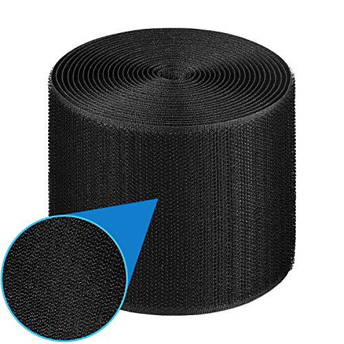 Cable Floor Strip Cord Grip Floor Cable Protector Carpet Cables Management, Hold Cords in Place, Keep Cables Organized, Protect Cords and Prevent a Trip Hazard, 3 Inch x 10 Feet - color: Black, size: 10 Feet