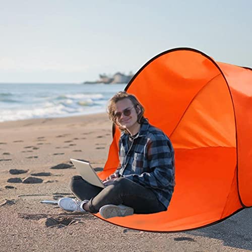 Portable Outdoor Beach Shade Tent, UPF 50 Sun Shelter, Easy Setup, Waterproof, Beach Canopy