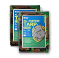 GUARD SHIELD Camo Tarp Waterproof 8x10 Feet Lightweight Camouflage Tarp Poly Cover 6mil (2-Pack) - color: Light Camo, size: 8x10 (2-Pack)