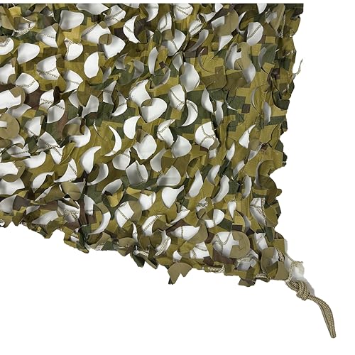 CamoSystems Reinforced Camouflage Netting | 3D Camo Nets, Waterproof & UV Protection, Silent Rip-Stop Fabric - color: Killer Kamo, size: Large, 9'10" x 19'8" L