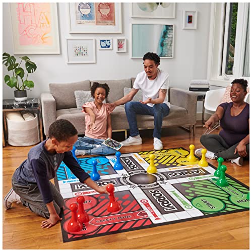 Giant Sorry Classic Family Board Game Indoor Outdoor Retro Party Activity Summer Toy with Oversized Gameboard, for Adults and Kids Ages 6 and up - style: Giant Sorry!