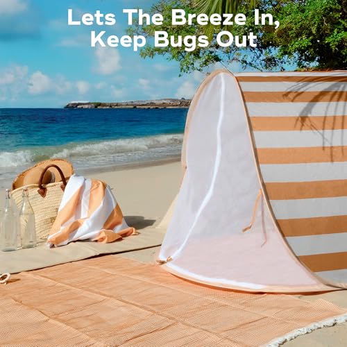 Babymoov Anti-UV Baby & Toddler Beach Tent UPF 50+ Sun Protection with Pop Up System for Easy Use & Transport, Sunset - style: Sunset Tent