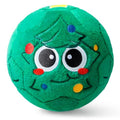 VangeBow Silent Indoor Soccer Balls for Toddlers 1-3, Inflatable Soft Plush Baby Toddler Soccer Ball Toys Gifts for 1 2 3 4 5 Year Old Boy Girl First Birthday Gift (Christmas Tree, Pump Include) - style: Christmas Tree