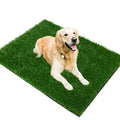 Grass Pad for Dogs 39.3 x 19.7 inches, Strong Absorbency Soft and Real Grass for Pets Potty Training, Easy to Clean Fake Grass for Dog Indoor Outdoor Use (1 Pack) - size: 39.4x19.7 Inch