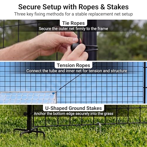 3-in-1 Soccer Goal with Rebounder & Backstop Net, Soccer Training Equipment for Backyard, Soccer Rebounder for Shooting, Passing & Ball Control, Kids & Youth - style: Large Accessories