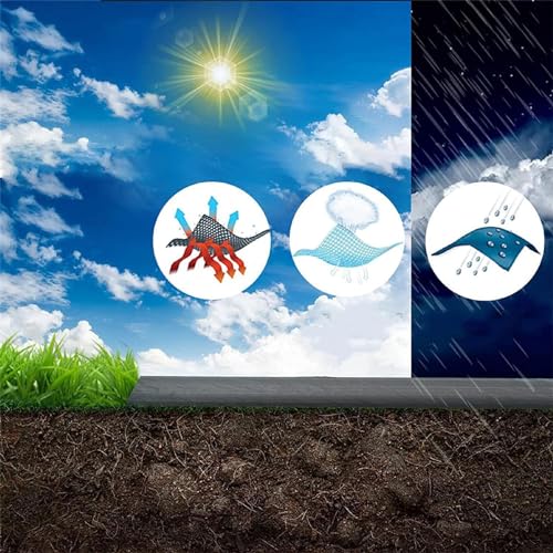 Weed Barrier Fabric Planting Cover - 6 x 150 FT Heavy Duty Landscape Fabric Ground Cover Block for Outdoor Planting - size: 6 x 150 FT