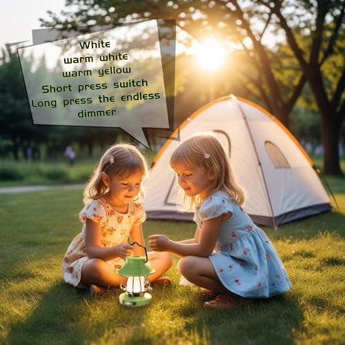 HOMY New Gear lamp for Kids Set Toddler Flashlight Convenient LED Light Rechargeable Battery Operated Outdoor Indoor Essentials Table Portable Night Light Green Gift Electric Camping Lanterns Snail - color: Green