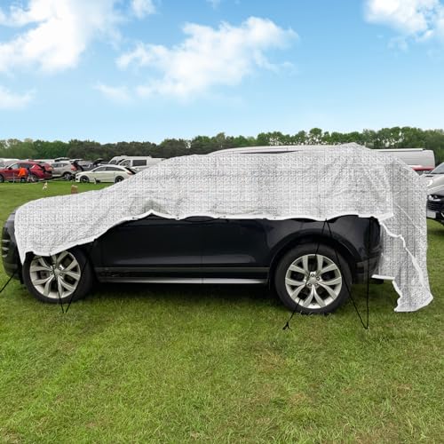 Shade Cloth - 80% Garden Shade Cloth, Mesh Tarp - for Greenhouse Plants Patio Sun Shade - for Cars Pergola Chicken Coops Dogs with Grommets Outdoor, Shade Cloth, Durable Shade Covers - size: 16'x16'