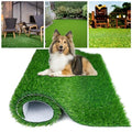 GLOBREEN Extra Soft Artificial Grass Turf Rug 3 FT x 5 FT, High Drainage & Pet Friendly Fake Grass Mat for Dogs, Patio, Balcony, Backyard, Greenery Garden Lawn Decorations for Indoor Outdoor