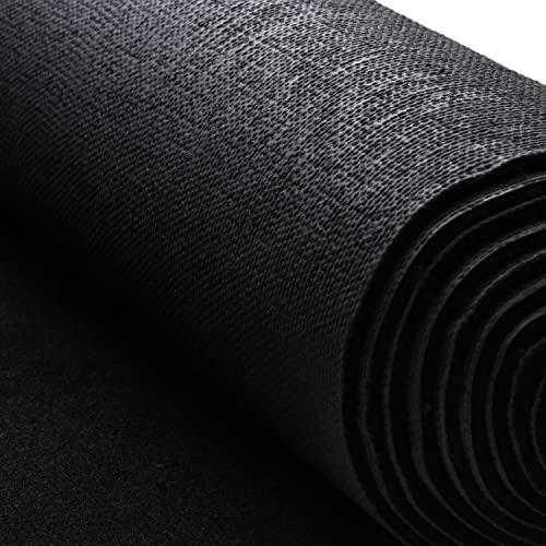 Aqua Turf Outdoor Carpet Black 72" Wide by The Yard Marine Auto RV - color: Black, size: 72" Wide By the Yard