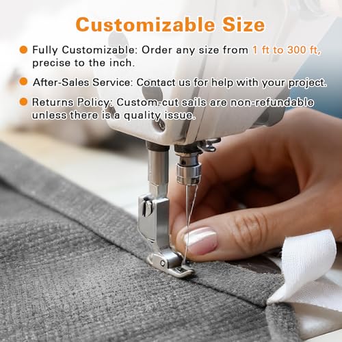 Artpuch Sun Shade Sail, 28'X28'X28' Dark Grey Triangle, Curved Edged Sun Shade, Commercial Grade 185GSM HDPE UV Permeable Outdoor Shade Cloth for Deck, Backyard, Patio (Custom Sizes Made)