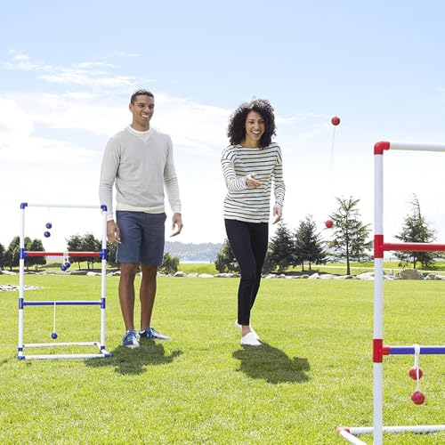 KH Ladderball Balls Set Replacement Balls Ladder Toss Game Balls Soft Golf Balls Safe for Kids(6 Pack) - color: Red,Blue