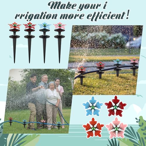 Zonon 4 Packs Hose Guide Spike Decorative Flower Cast Iron 11-inch Metal Heavy Duty Garden Hose Guide Stakes Heavy Duty Black Antique Tools for Garden Lawn Yard Farm Outside Plants Protection - style: Stylish