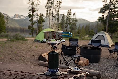 Stansport Single Burner Outdoor Portable Camping Stove - style: 10,000 Btu (with DuraBase)
