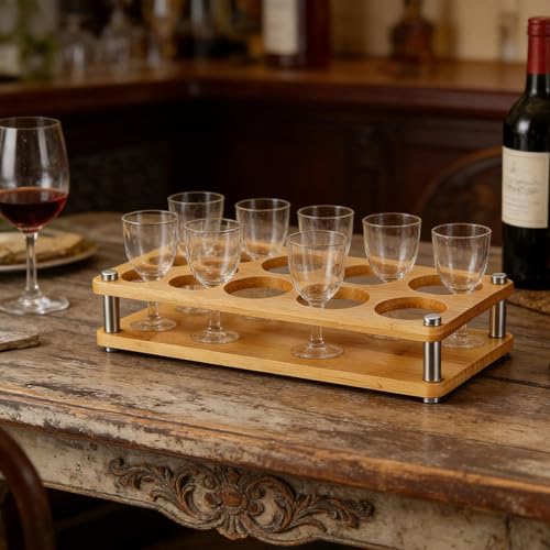 Glass Holder, Wine Drinks Cup Storage Carrier, Drink Cup Storage Holder, Glasses Organizer, S 12 Hole - color: S 12 Hole