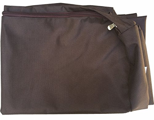 Dogbed4less Large 1680 Ballistic Heavy Duty Dog Pet Bed External Zipper Duvet Cover - Replacement Cover only, 41X27X4 Inches, Seal Brown - color: Seal Brown, size: 41X27X4 Inches