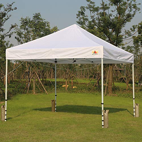 ABCCANOPY Canopy Weights Set of 4-120LBS Sand Bags for Pop up Tent, Weight Bags for Outdoor Gazebo, Trampoline, Pergola, Beige (Without Sand) - color: Beige, size: 120lbs