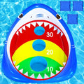 Kids Fun Pool Toys,Inflatable Shark Cornhole Board Floating Water Game Outdoor Swim Play for Adults Family,Cool Summer Party Gift for 6 7 8 9 10 12 Year Old Boy Girl Teen - style: Shark Cornhole Board