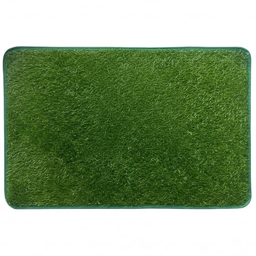 Grass Pad for Dogs Potty Dog Grass Pad, 18x28 Inch Artificial for Dogs Potty Training, Realistic Turf Mat for Indoor & Balcony Use