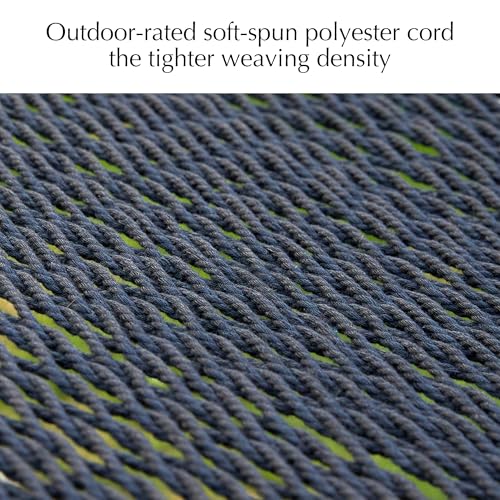 PNAEUT Double Rope Hammocks for Outside, Handwoven Double Caribbean Hammock with Spreader Bar for Outdoor Indoor, Max 600 lbs Capacity (Abyss) - color: Abyss