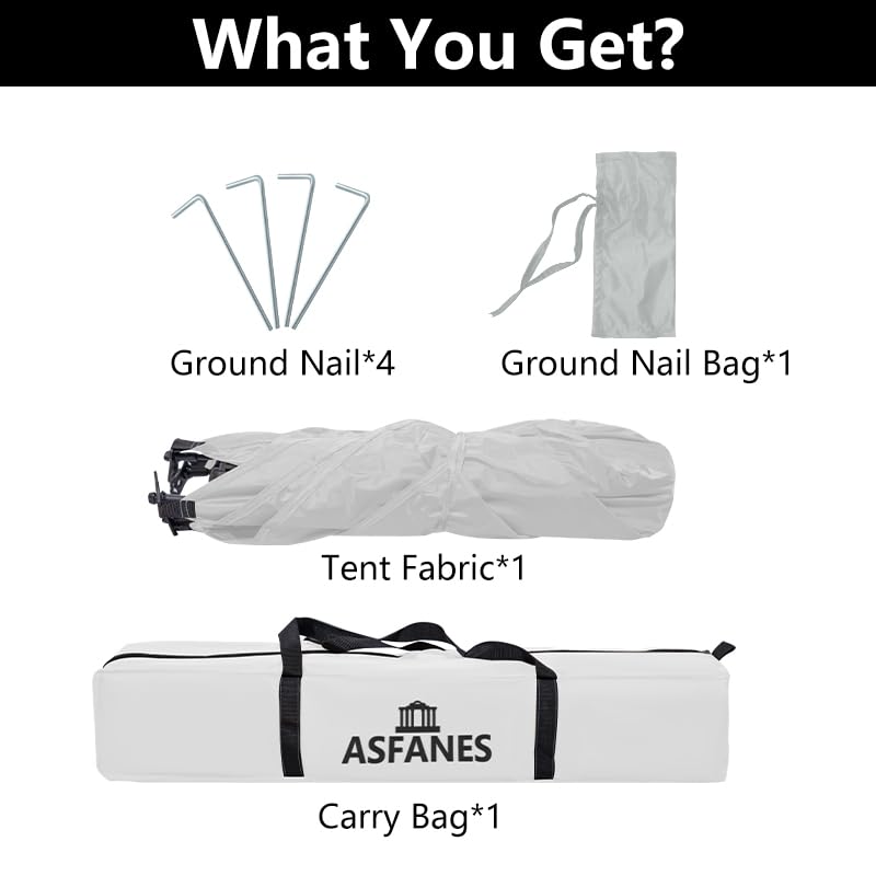 ASFANES Outdoor Pet Automatic Camping Tent, Pop up Cave Bed for Indoor Cats and Small Dogs, Portable Cat House Dog House, White.(No Ventilation mesh, Door Must be Left Open for use) - style: White