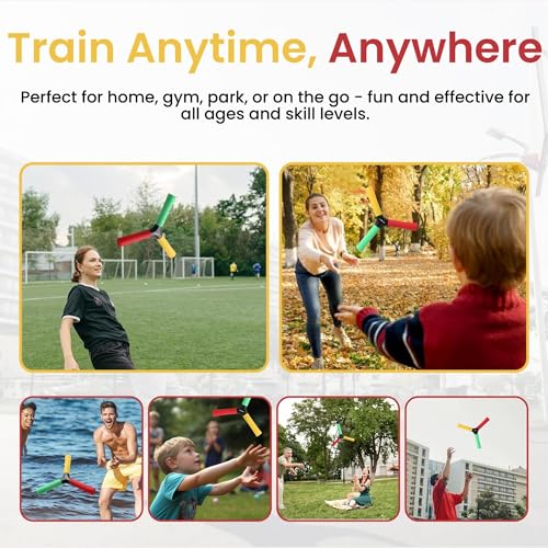 | Hand Eye Coordination & Reaction Speed Training Tool - Improve Reflex, Agility, and Focus for Sports, Exercise, and Fun for All Ages with Pakage