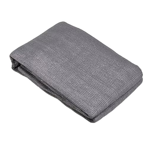 3x19' Balcony Privacy Screen Shield Cover, Apartments Railing Screen Fence with Grommets, Windscreen Mesh Fabric for Patio, Deck, Porch, Backyard with 100 PCS Cable Ties(Dark Grey) - color: Dark Gray, size: 3×19 FT