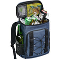 33 Cans Insulated Backpack Cooler - Leakproof Waterproof Lightweight Soft Coolers Bag for Camping Picnic Hiking Beach and Lunchbox Backpacks Bags-Leak Proof Ice Chest Back Pack - color: Blue