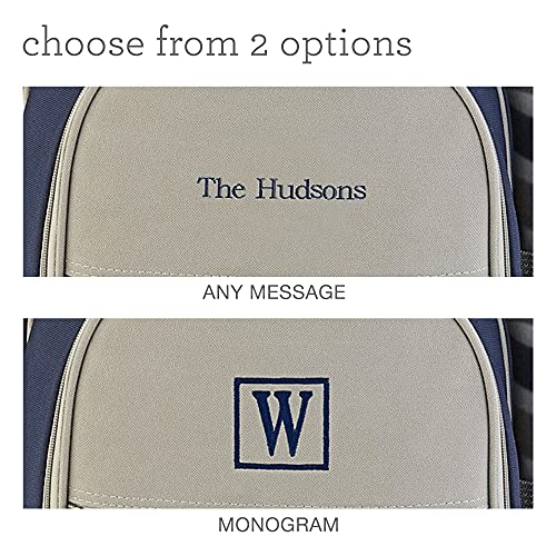 Red Envelope Personalized Picnic Backpack - Outdoor Gear - Insulated Compartment - Customize with Monogram - style: Customize with Monogram